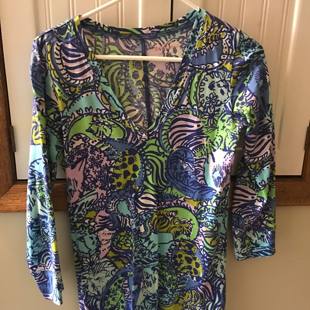 3/4 sleeve Lilly Pulitzer dress - Picture 2 of 4